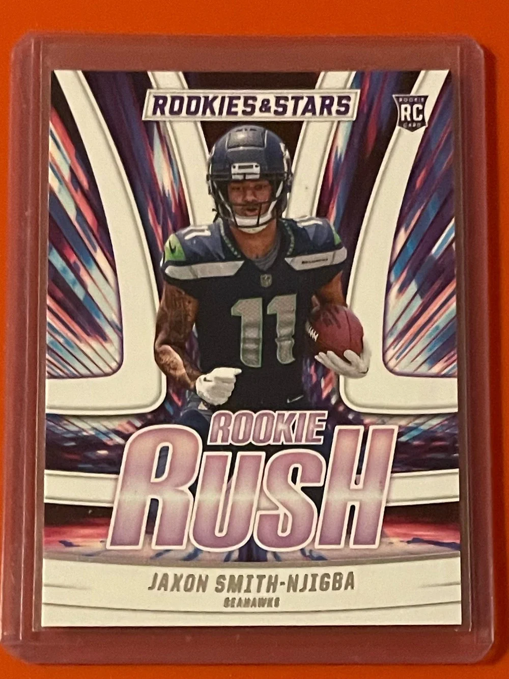 Jaxon Smith-Njigba #RR-9 2023 Panini Rookies & Stars [Rookie Rush] Football Card